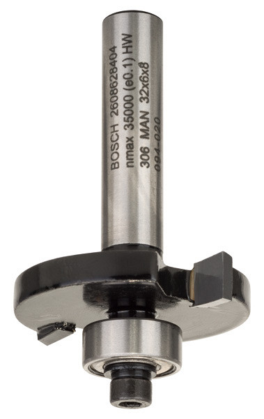 Kolutni rezkar, 8 mm, D1 32 mm, L 6 mm, G 51 mm