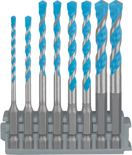 Komplet EXPERT HEX-9 MultiConstruction Pick & Click, 3–8 mm