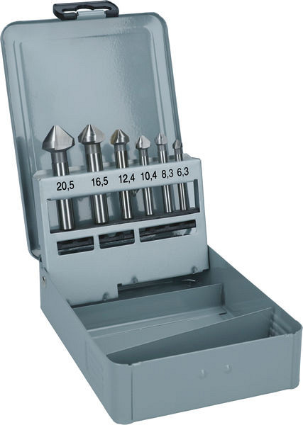 Komplet grezil PRO Soft Metal HSS, 6 kosov