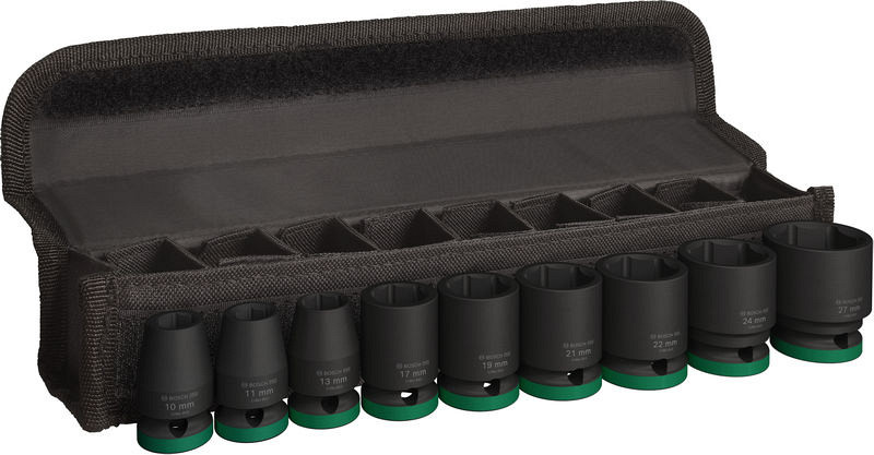 Komplet PRO Impact Socket Set, 1/2 palca, standardni, 9-delni