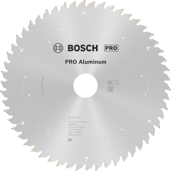 List za krožno žago PRO Aluminium cordless, 210 x 1,9 x 30 mm