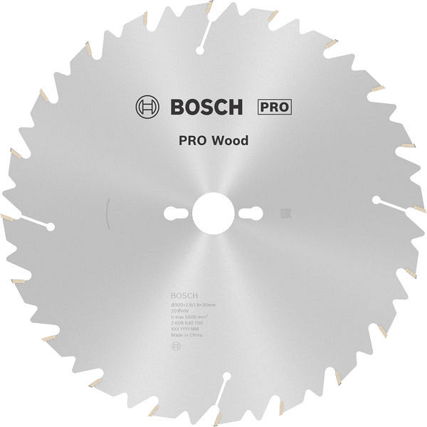 List za krožno žago PRO Wood, 300 x 2,8 x 30 mm