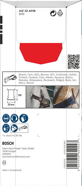 List za potopno žago PRO AIZ 32 APIB, 32 x 50 mm, 5 kosov