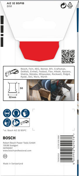List za večnamensko orodje PRO AIZ 32 BSPIB, 32 x 50 mm