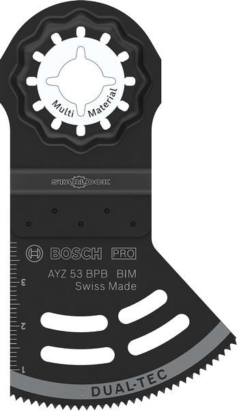 List za večnamensko orodje PRO AYZ 53 BPB, 53 x 40 mm