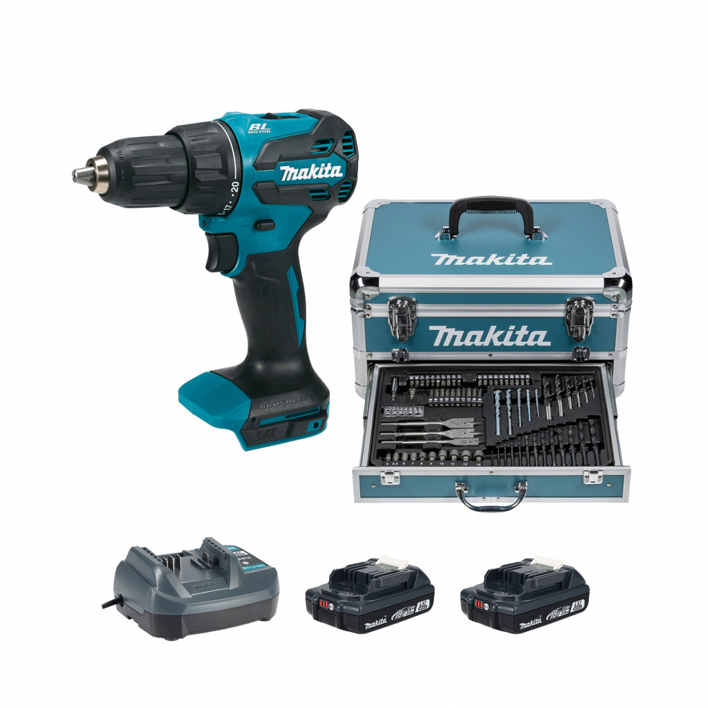 Akumulatorski vibracijski vrtalnik vijačnik 18V LXT BASIC MAKITA DHP490WVX7