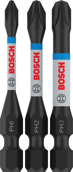 Nastavki PRO PH Impact, PH1 x 55, PH2 x 55, PH3x 55 mm, 3 kosi