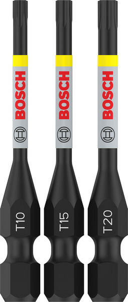 Nastavki PRO T Impact, T10, T15, T20, 55 mm, 3 kosi
