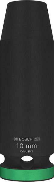 PRO Impact Socket, 1/2 palca, 10 mm, globok