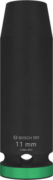 PRO Impact Socket, 1/2 palca, 11 mm, globok