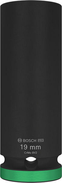 PRO Impact Socket, 1/2 palca, 19 mm, globok