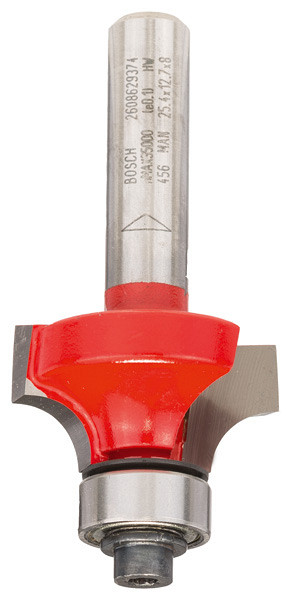 Rezkar za zaoblitev Expert for Wood, 8 mm, D 25,4 mm, R1 6,35 mm, L 12,7 mm, G 55 mm