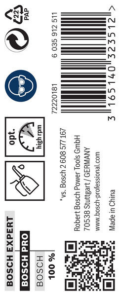 Sveder standardne dolžine PRO Metal HSS-G, 4,8 x 52 x 86 mm, 10 kosov