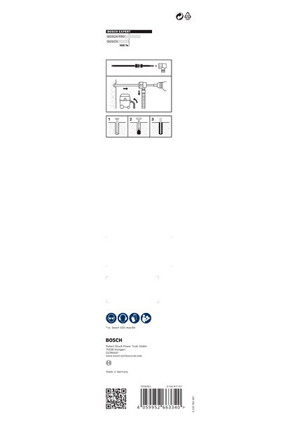Udarni sveder EXPERT SDS Clean max-8X 28 x 400 x 650