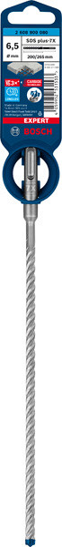 Udarni sveder EXPERT SDS plus-7X, 6,5 x 200 x 265 mm