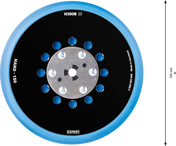 Univerzalni brusni krožnik EXPERT Multihole, 150 mm, trdi