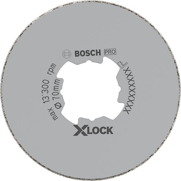 Vrtalna krona PRO Ceramic dry, 70 x 35 mm, X-Lock