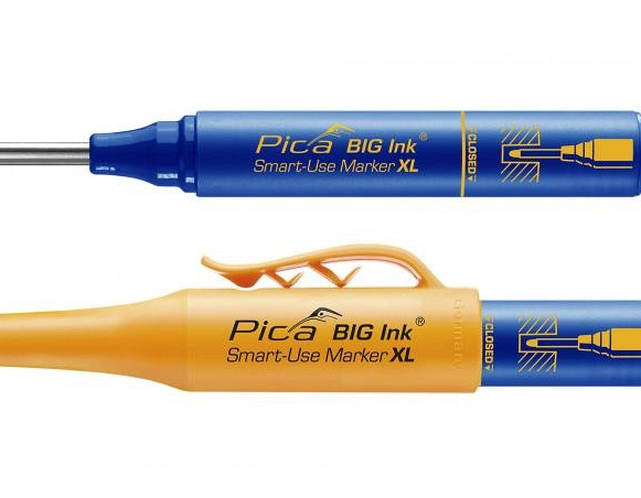 Pica-BIG-Ink XL marker za globoke luknje (MODRA)