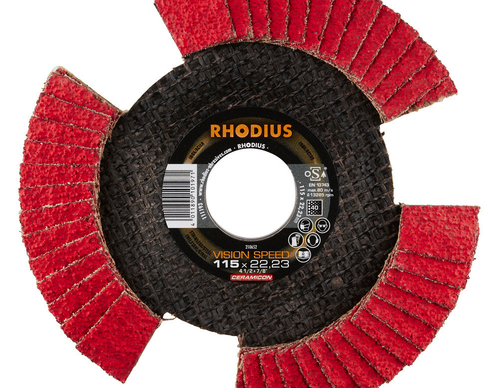 RHODIUS lamelna plošča Vision Speed 125x22,23 60
