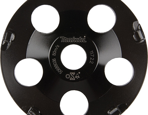PCD diamantna lončasta brusilna plošča 125x22,23mm