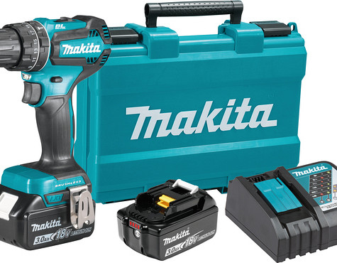 Akumulatorski vibracijski vrtalnik vijačnik 18V LXT MAKITA DHP485RFE