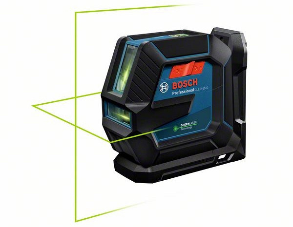 Križni laserski merilnik BOSCH GLL 2-15 G + LB 10 + str