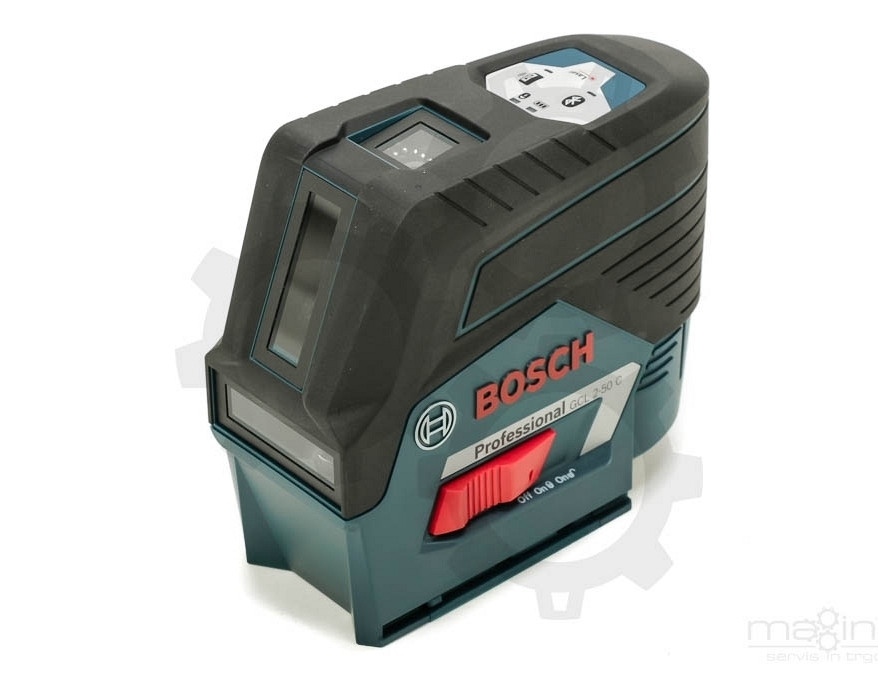 Križni laserski merilnik BOSCH GCL 2-50 C + RM 2