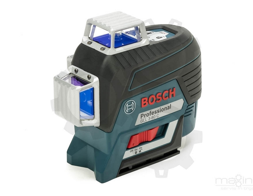 Križni laserski merilnik BOSCH GLL 3-80 C + BM 1 + L-Boxx