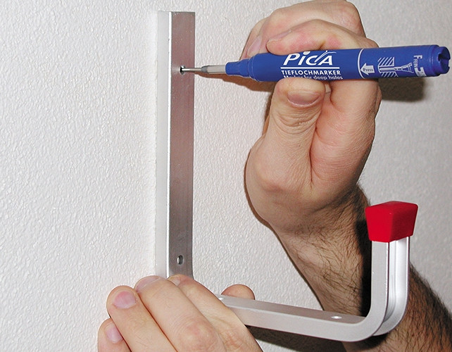Pica-Ink marker za globoke luknje (RDEČA)