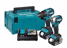 Set orodja 18V LXT MAKITA DLX2577TJ (DDF490 + DTD158)