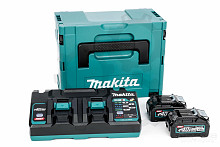 Set akumulatorjev MAKITA XGT (2 x 40V/4,0Ah + DC40RB) - PROMOCIJA »FEEL THE ENERGY«