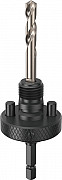 BOSCH Pro HEX (šesterokotni) 6,35 mm adapter za krone z centrirnim svedrom - primerno za krone premera 32-210mm