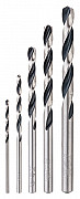 5-delni komplet spiralnih svedrov HSS PointTeQ, 2–6 mm