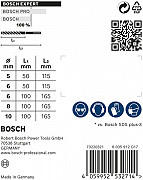 5-delni komplet udarnih svedrov EXPERT SDS plus-7X, 5/6/6/8/10 mm