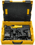 REMS baterijsko orodje za stiskanje Mini-Press 22V ACC osnovni-set akcija darilni paket (3 stiskalne klešče po vaši izbiri do 35 mm brezplačno)