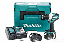 Akumulatorski vibracijski vrtalnik vijačnik 18V LXT MAKITA DHP489RTJ
