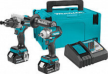 Set orodja 18V LXT MAKITA DLX2591TJ (DHP492 + DTW301)