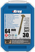KREG® HD Protec-Kote™ Vijaki (grob navoj, Maxi-Loc) - 64 mm / 2.5