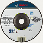 Brusna plošča PRO Stainless Steel, 180 x 6 x 22,23 mm