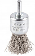 Čopičasta ščetka PRO Stainless Steel clean, ravno vpenjalno steblo, 25 x 0,3 mm