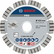 Diamantna plošča PRO Concrete, 125 x 22,23 mm