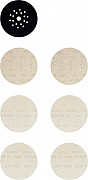 Komplet brusnih mrež EXPERT M480, 225 mm, G 80/120/180/zaščita za krožnike, 7 kosov
