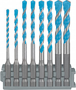 Komplet EXPERT HEX-9 MultiConstruction Pick & Click, 3–8 mm