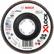Lamelna brusna plošča X-LOCK X551, Expert for Metal
