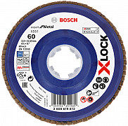 Lamelna brusna plošča X-LOCK X551, Expert for Metal