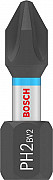 Nastavek PRO Phillips Impact, PH2, 25 mm, razstavno stojalo, 10 x 25 kosov