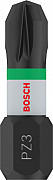 Nastavek PRO Pozidriv Impact, PZ3, 25 mm, 2 kosa