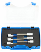 Garnitura vijačnih nastavkov inbus, dolgih, v plastični kaseti