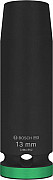 PRO Impact Socket, 1/2 palca, 13 mm, globok