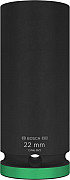 PRO Impact Socket, 1/2 palca, 22 mm, globok